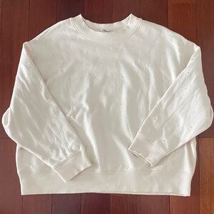 a new day Cream Women's Crew Neck Sweater